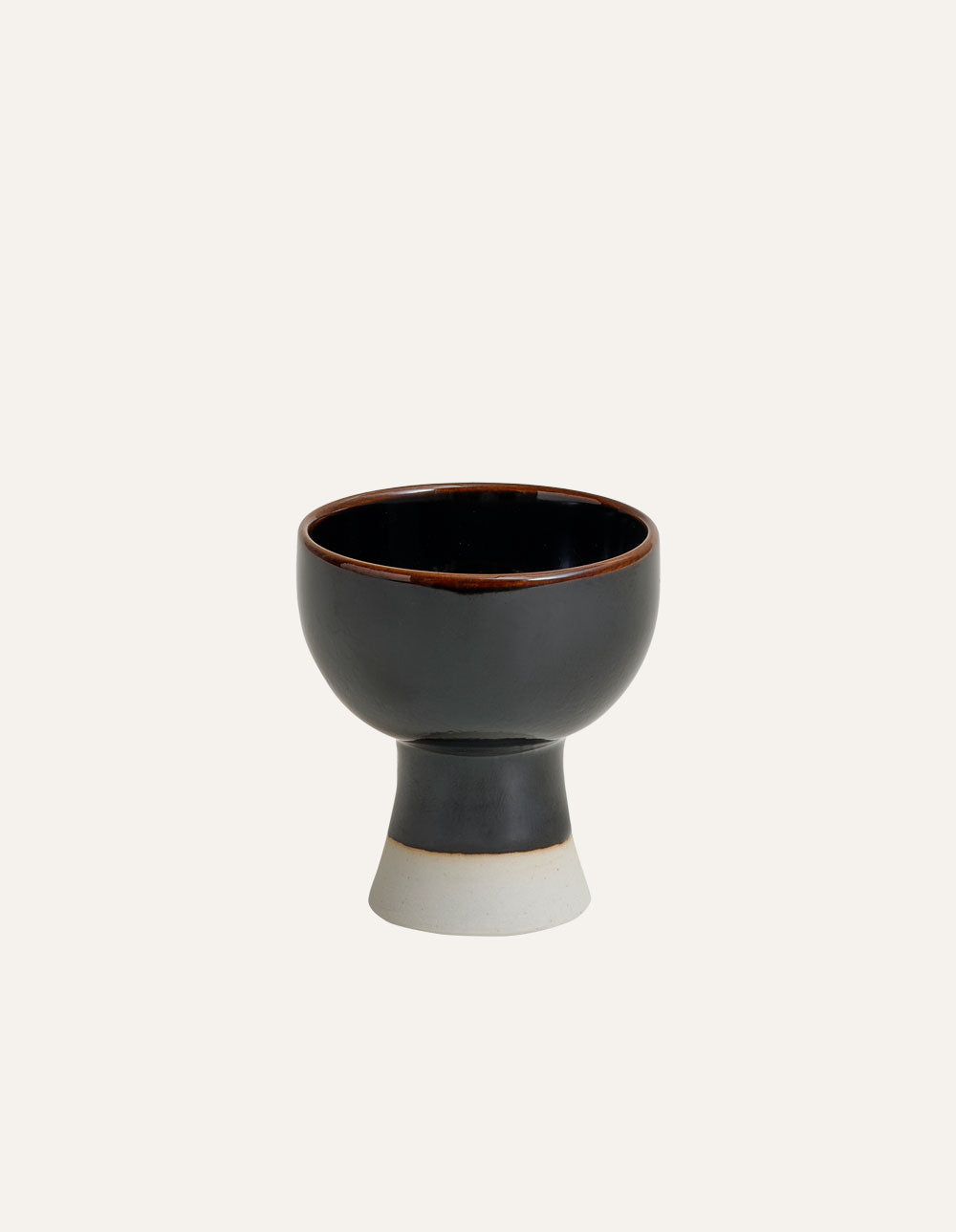 Small Bell Cup 50ml Dark Brown