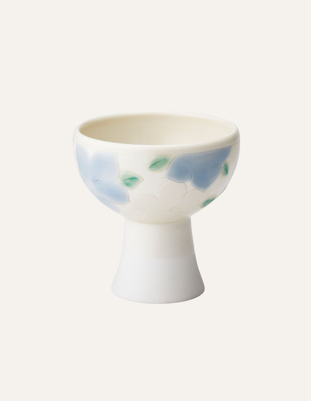 Bell Cup 100ml Bellflower White